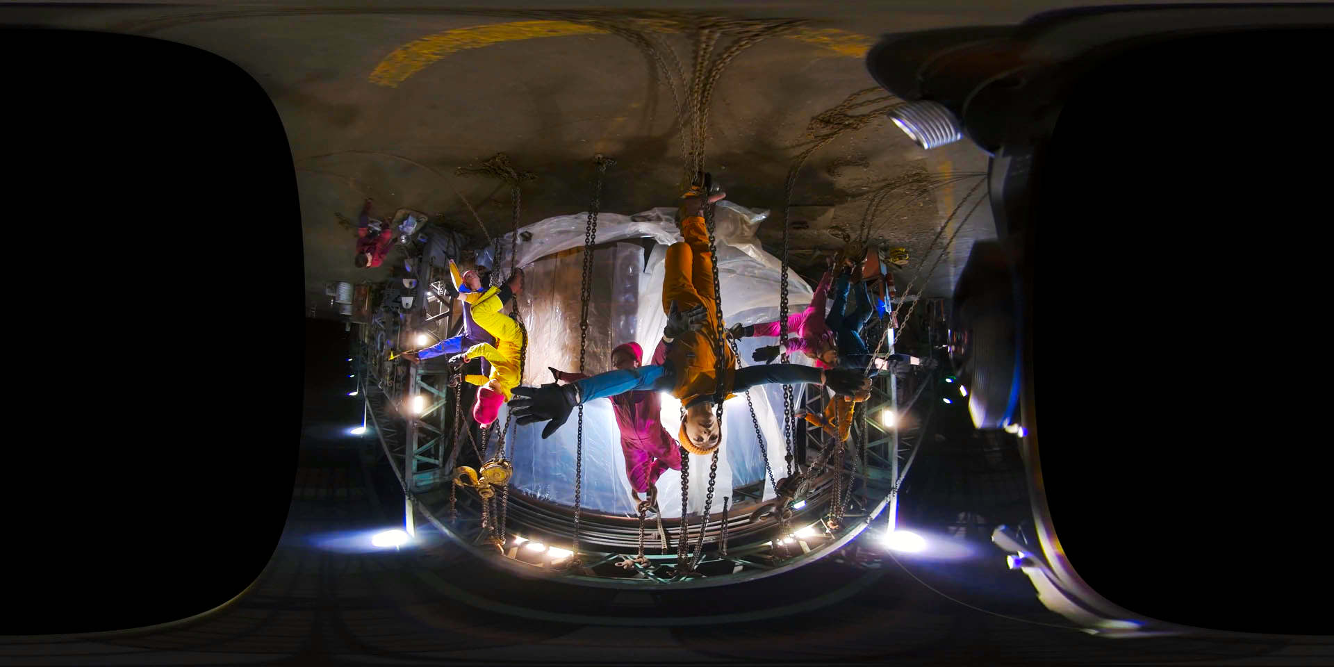 Traditional video editing workspace