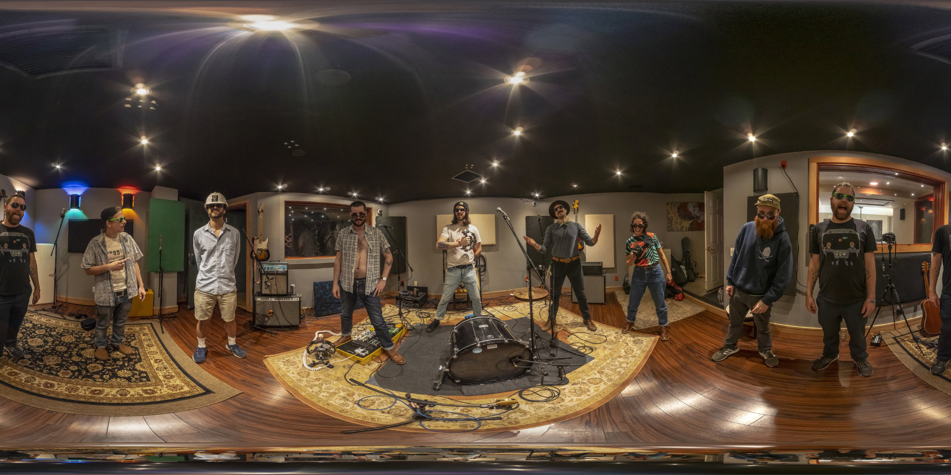 Live events filming background