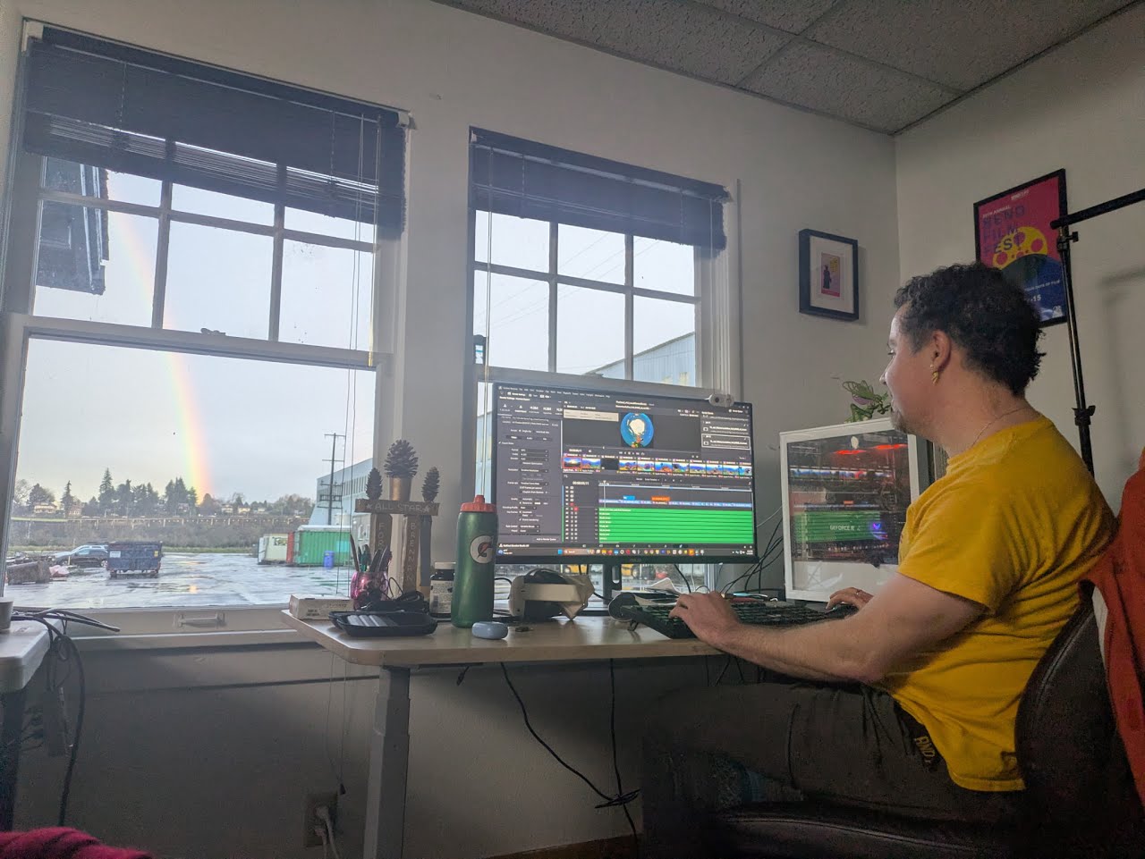 Visual effects and compositing work